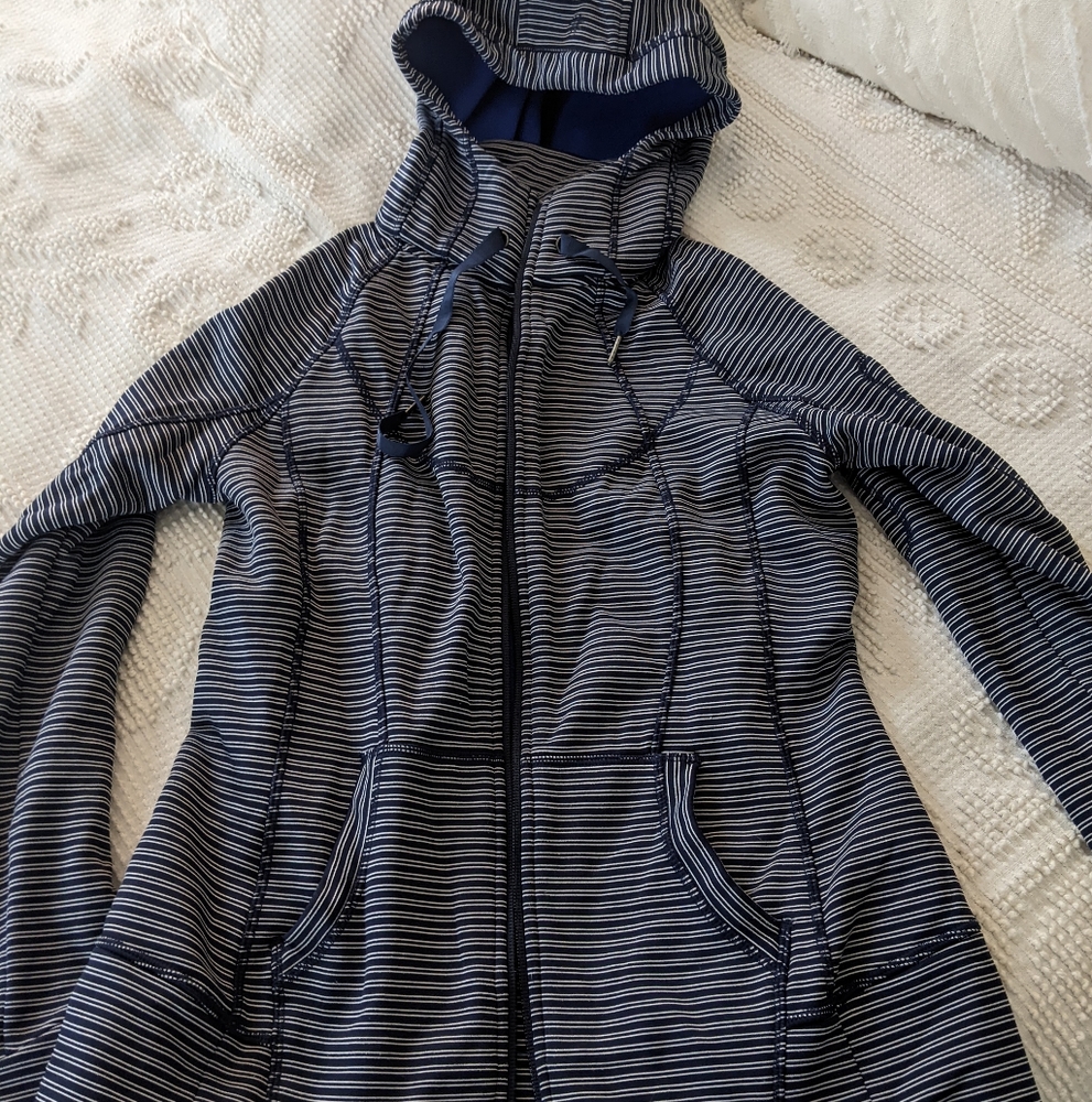Athleta fleece lined hoodie, medium